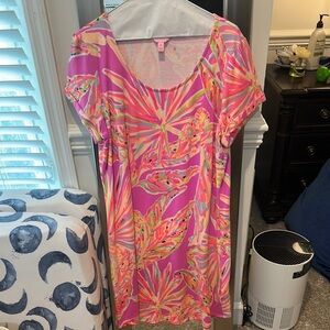 Lilly Pulitzer Pink and Green Dress